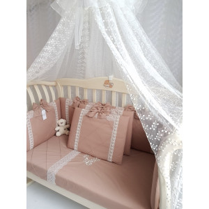 Комплект в кроватку Софт Нежная зефирка какао