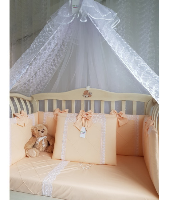 Комплект в кроватку Софт Нежная зефирка персик