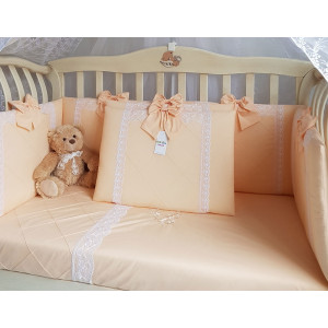 Комплект в кроватку Софт Нежная зефирка персик