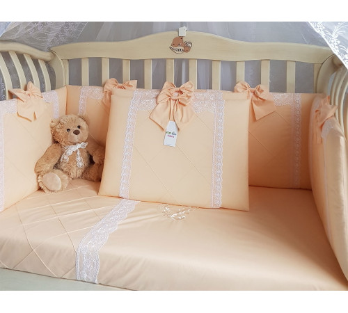 Комплект в кроватку Софт Нежная зефирка персик