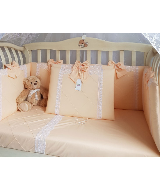 Комплект в кроватку Софт Нежная зефирка персик