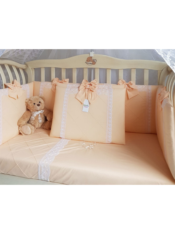 Комплект в кроватку Софт Нежная зефирка персик