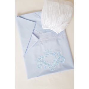 Комплект в кроватку Софт Нежная зефирка голубой