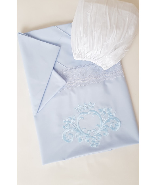 Комплект в кроватку Софт Нежная зефирка голубой