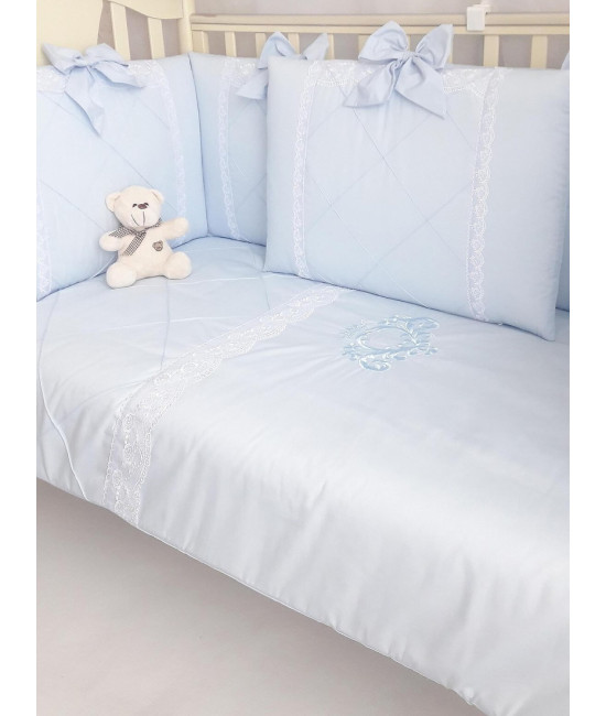 Комплект в кроватку Софт Нежная зефирка голубой