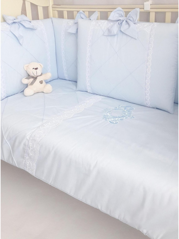 Комплект в кроватку Софт Нежная зефирка голубой