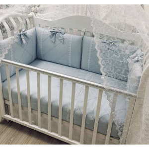 Комплект в кроватку Софт Нежная зефирка голубой