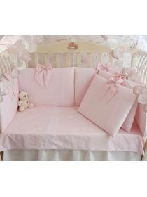 Комплект в кроватку Софт Нежная зефирка розовый