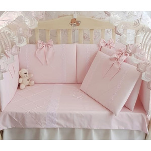 Комплект в кроватку Софт Нежная зефирка розовый