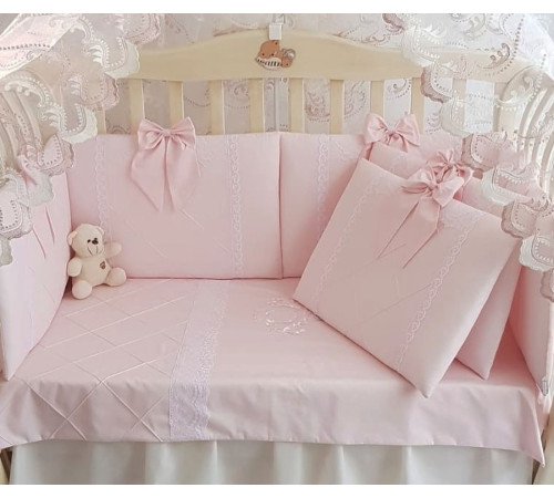 Комплект в кроватку Софт Нежная зефирка розовый