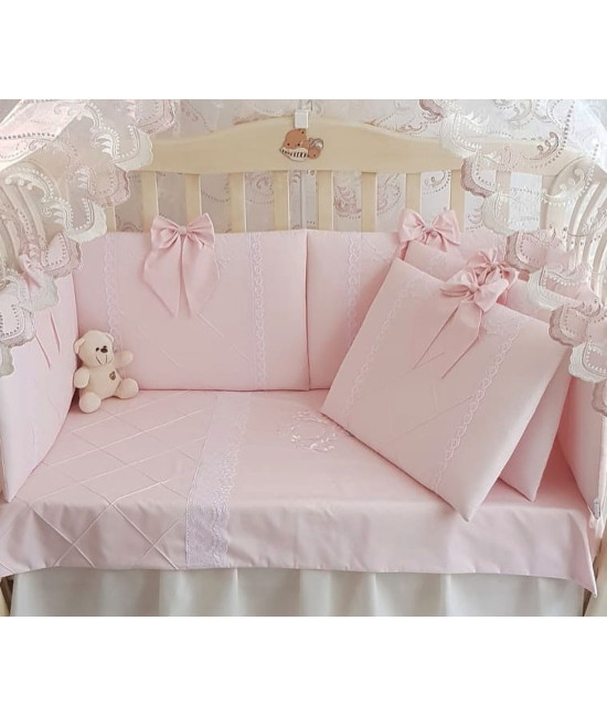 Комплект в кроватку Софт Нежная зефирка розовый