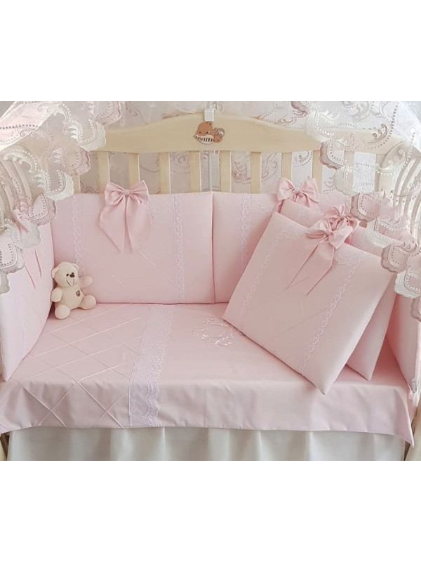 Комплект в кроватку Софт Нежная зефирка розовый