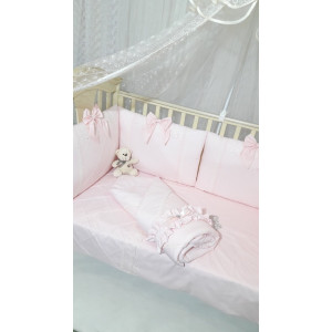 Комплект в кроватку Софт Нежная зефирка розовый