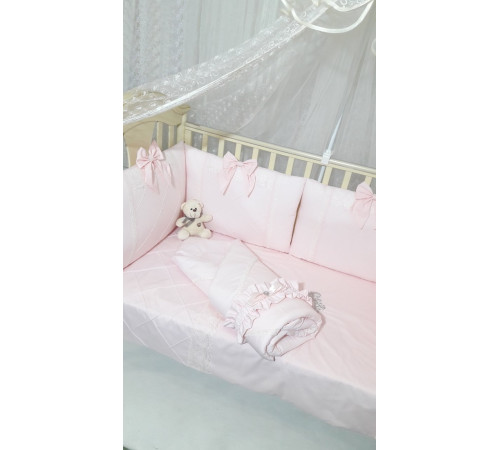 Комплект в кроватку Софт Нежная зефирка розовый