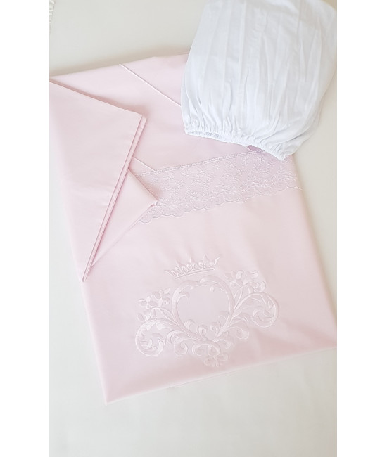 Комплект в кроватку Софт Нежная зефирка розовый