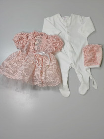 Платье для новорожденных Услада розовый