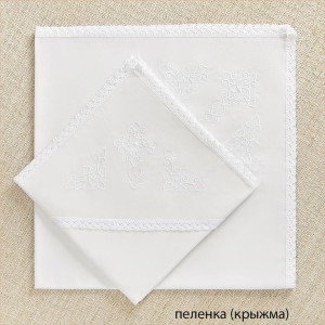 Крестильный набор Егор с классическим полотенцем