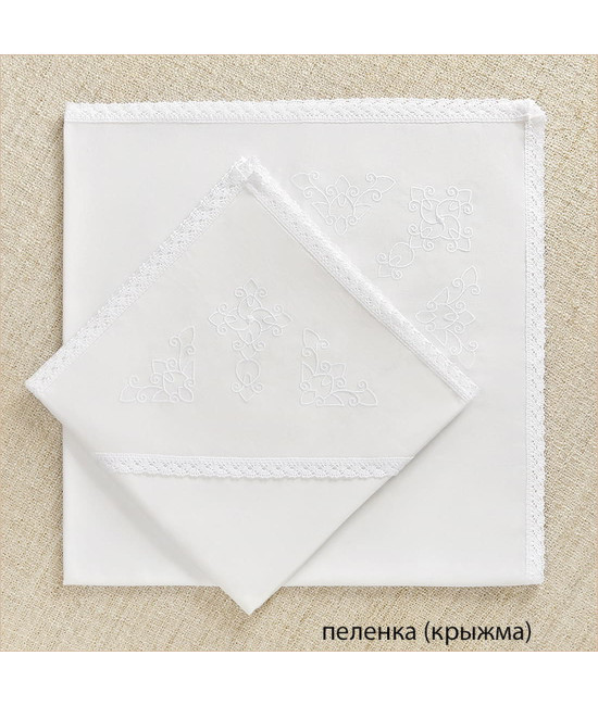 Крестильный набор Егор с классическим полотенцем