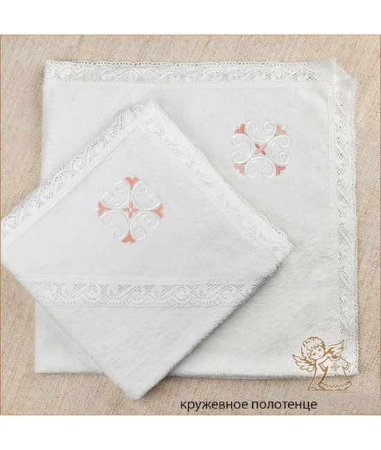 Крестильный набор Ольга с пеленкой