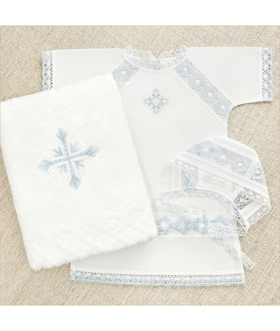 Крестильный набор Александр с классическим полотенцем