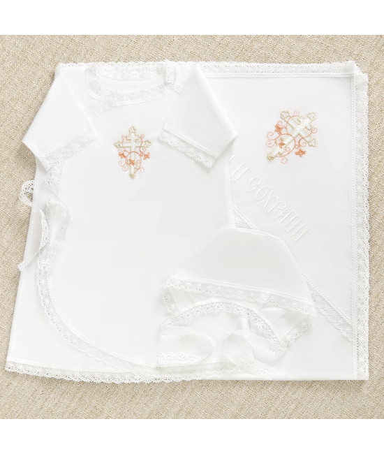 Крестильный набор Анна с пеленкой