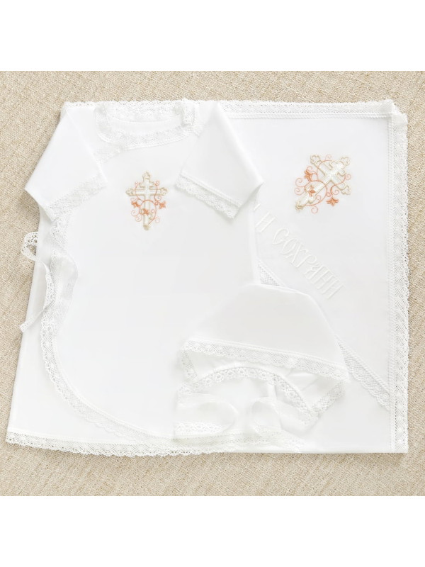 Крестильный набор Анна с пеленкой