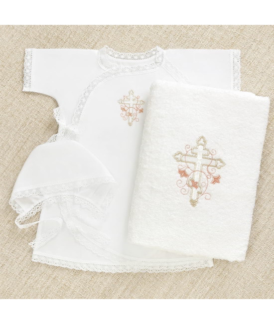 Крестильный набор Анна с классическим полотенцем