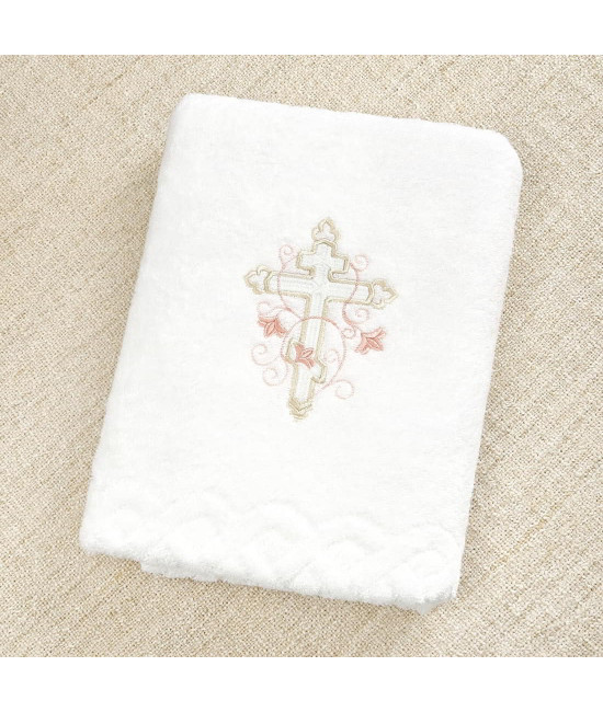 Крестильный набор Анна с классическим полотенцем