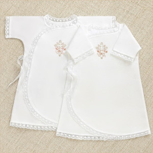 Крестильный набор Анна с махровым уголком