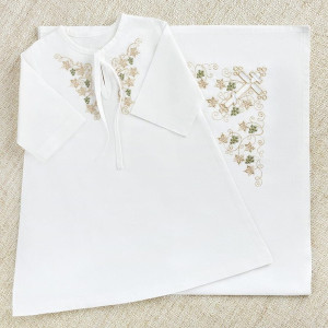 Крестильный набор Георгий с пеленкой