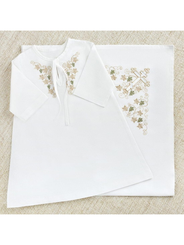 Крестильный набор Георгий с пеленкой