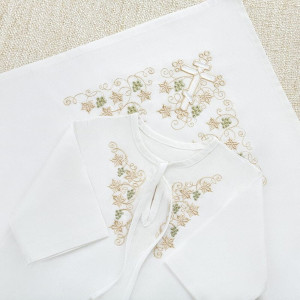 Крестильный набор Георгий с пеленкой