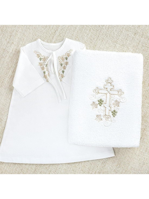 Крестильный набор Георгий с классическим полотенцем