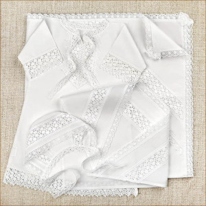 Крестильный набор Ирина с пеленкой