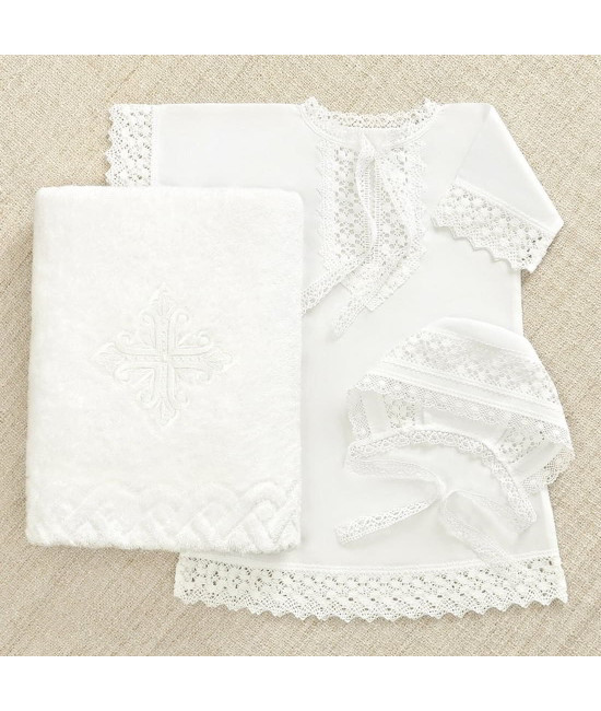 Крестильный набор Ирина с классическим полотенцем