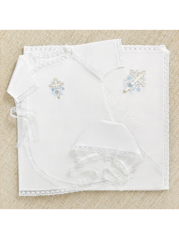 Крестильный набор Иван с пеленкой