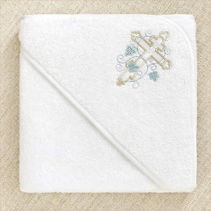 Крестильный набор Иван с махровым уголком