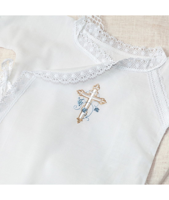 Крестильный набор Иван с махровым уголком