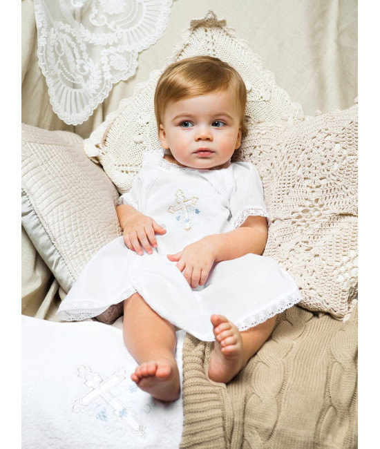 Крестильный набор Иван с махровым уголком