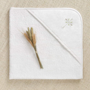 Крестильный набор Июнь с махровым уголком