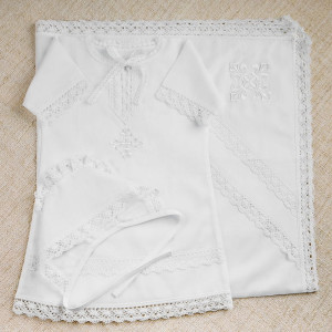 Крестильный набор Классика с пеленкой