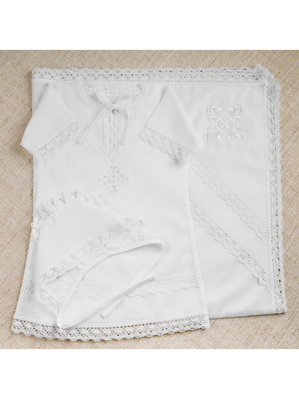 Крестильный набор Классика с пеленкой