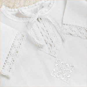 Крестильный набор Классика с махровым уголком