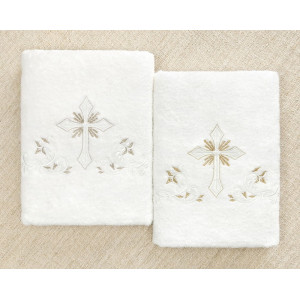 Крестильный набор Ксения с классическим полотенцем