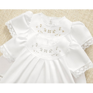 Крестильный набор Ксения с махровым уголком