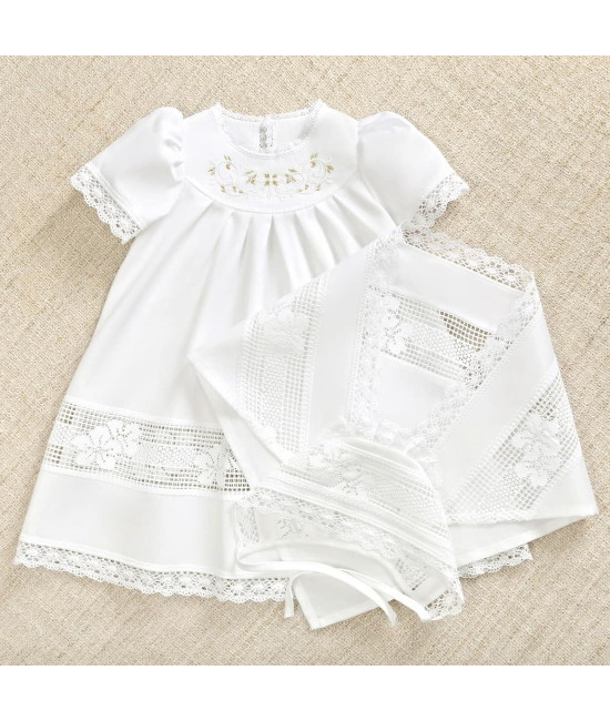 Крестильный набор Ксения с махровым уголком