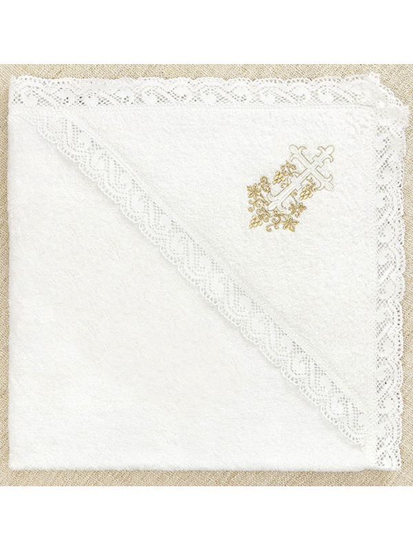 Полотенце с уголком Золотая лоза