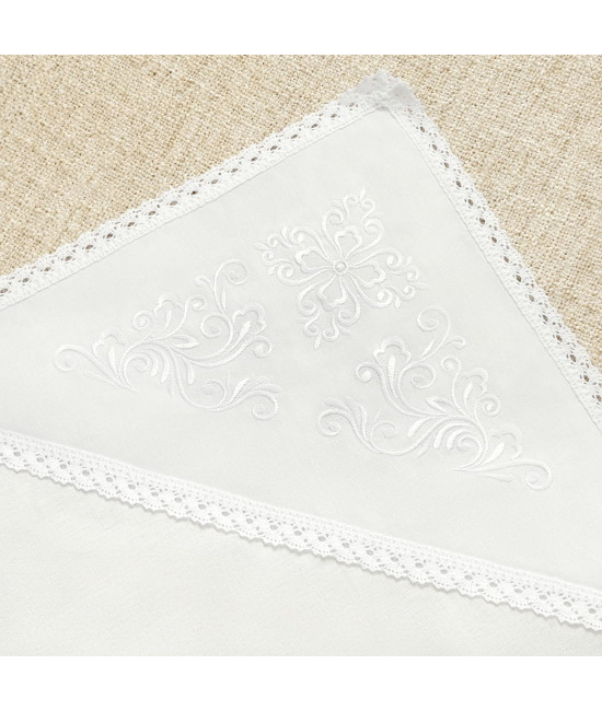 Крестильный набор Людмила с пеленкой