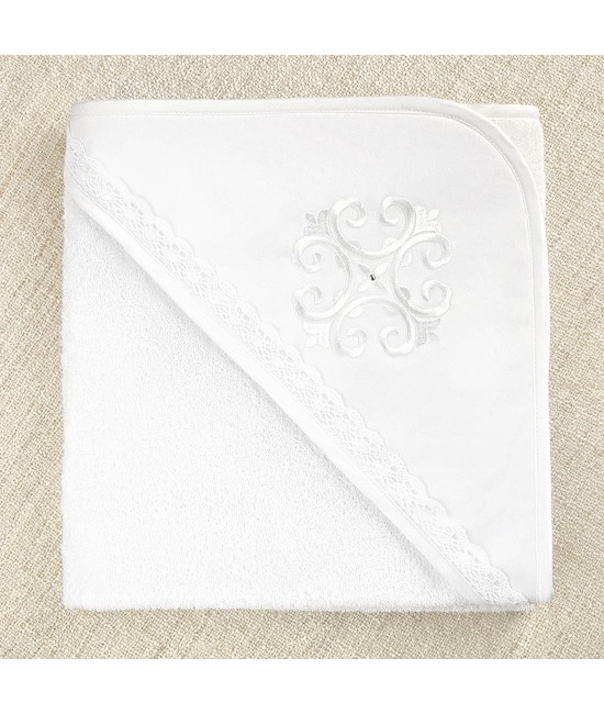 Крестильный набор Людмила с пеленкой с махровым уголком