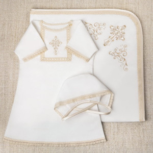 Крестильный набор Никита с пеленкой